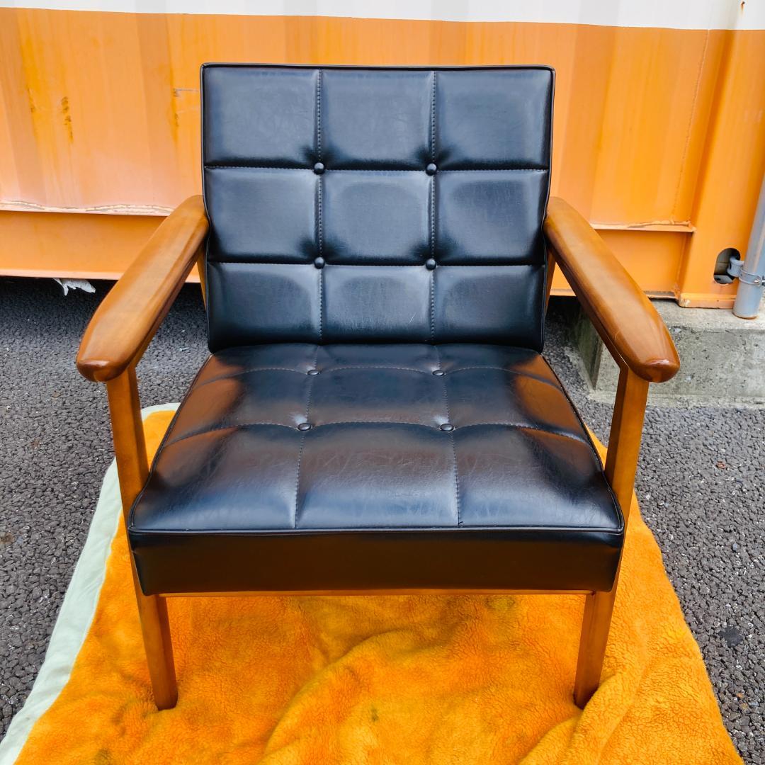 ①カリモク60 Kチェアー スタンダードブラック