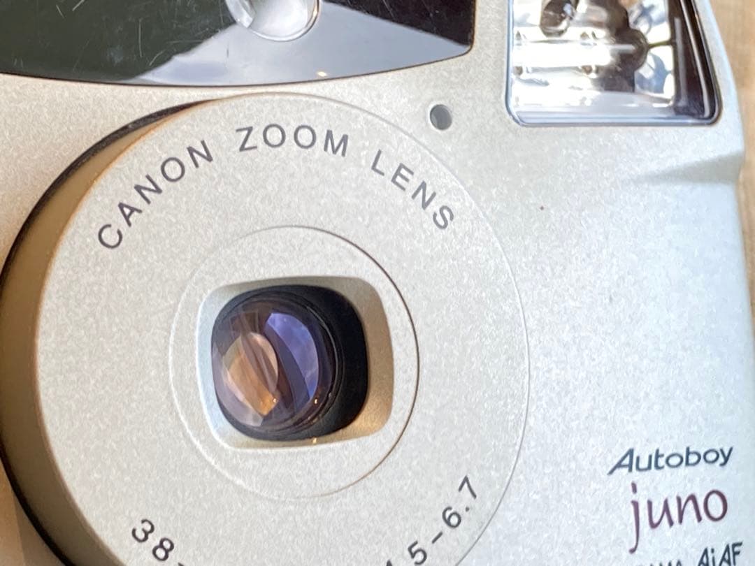 ★完動品・美品・初期保証付★canon autoboy juno ★フィルム入門