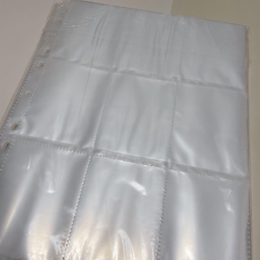 トレカ ファイル カードファイル 9ポケットカードシート30枚入