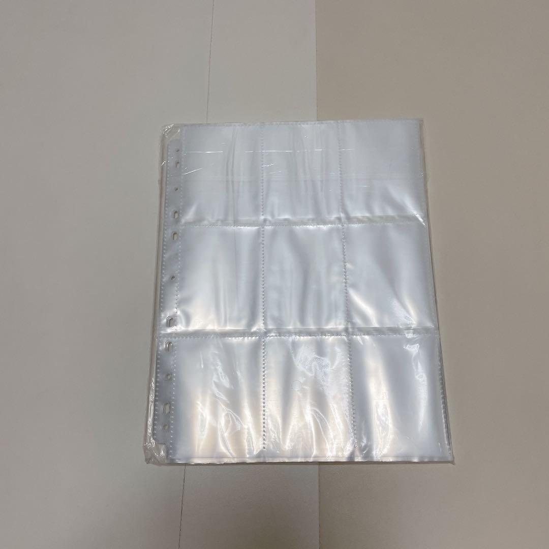 トレカ ファイル カードファイル 9ポケットカードシート30枚入