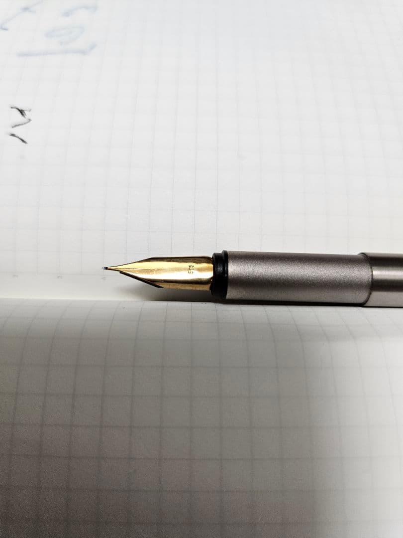 【廃盤 美品】モンブラン ノブレス シルバー ローズゴールド14金ペン