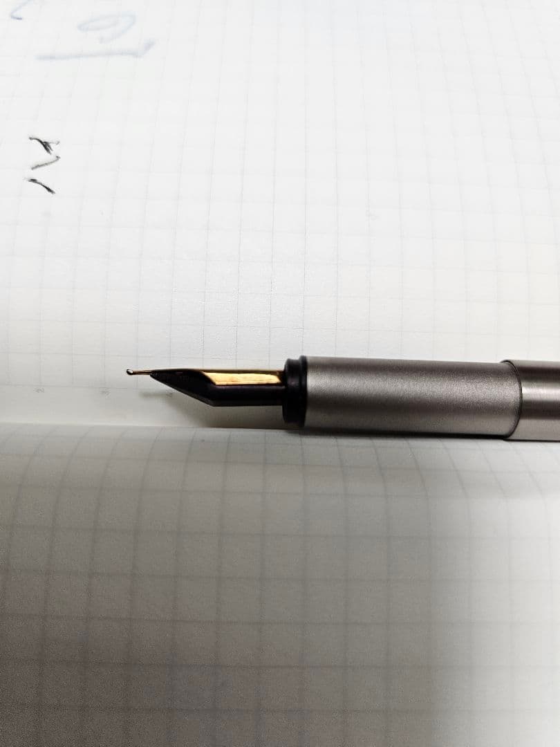 【廃盤 美品】モンブラン ノブレス シルバー ローズゴールド14金ペン