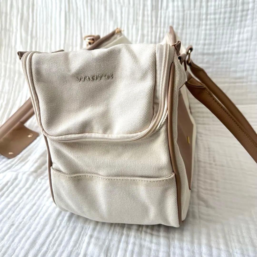 モンシェリ　パイピングペットトートバッグ　キャリーバッグ