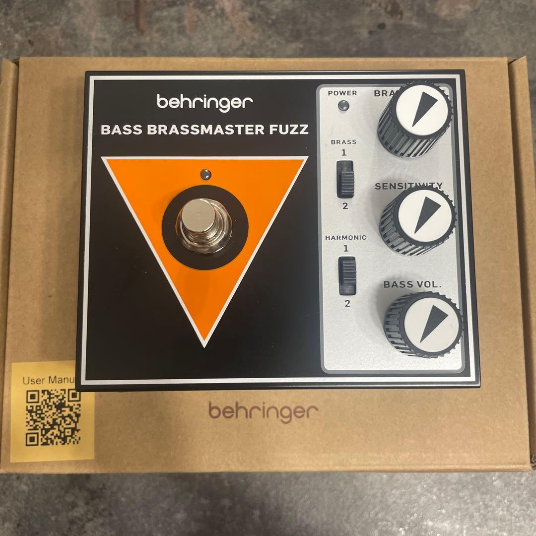 ベース behringer BASS BRASSMASTER FUZZ