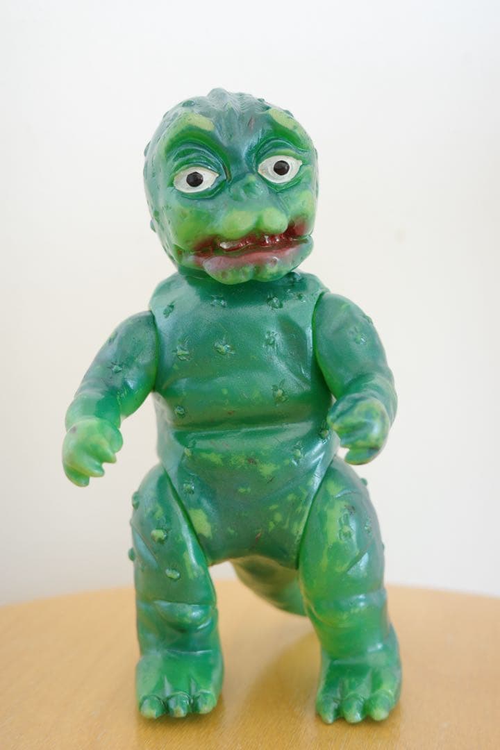 当時物 ミニラ マルサン ソフビ