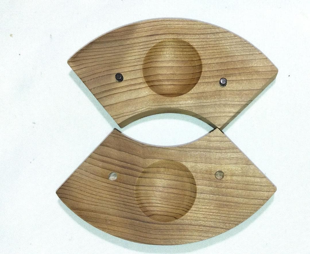 茶道具　加賀山中塗塗師　早見征一作　神代杉二季鳥蒔絵　扇面香合　骨董　美品！！