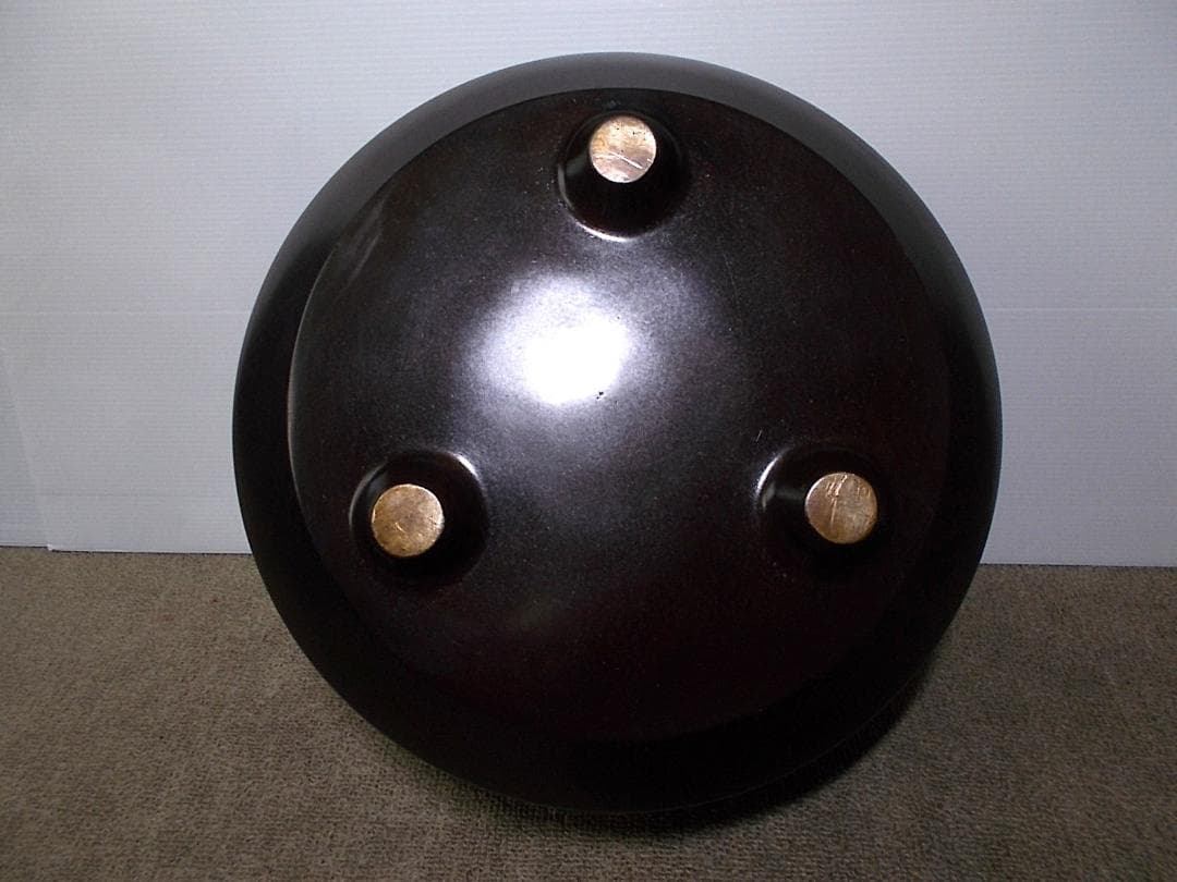 茶道具 風炉釜セット 未使用五徳 唐銅風炉 茶釜 釜環 送料込み