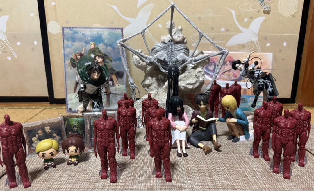 一番くじ　進撃の巨人　フィギュアコンプ