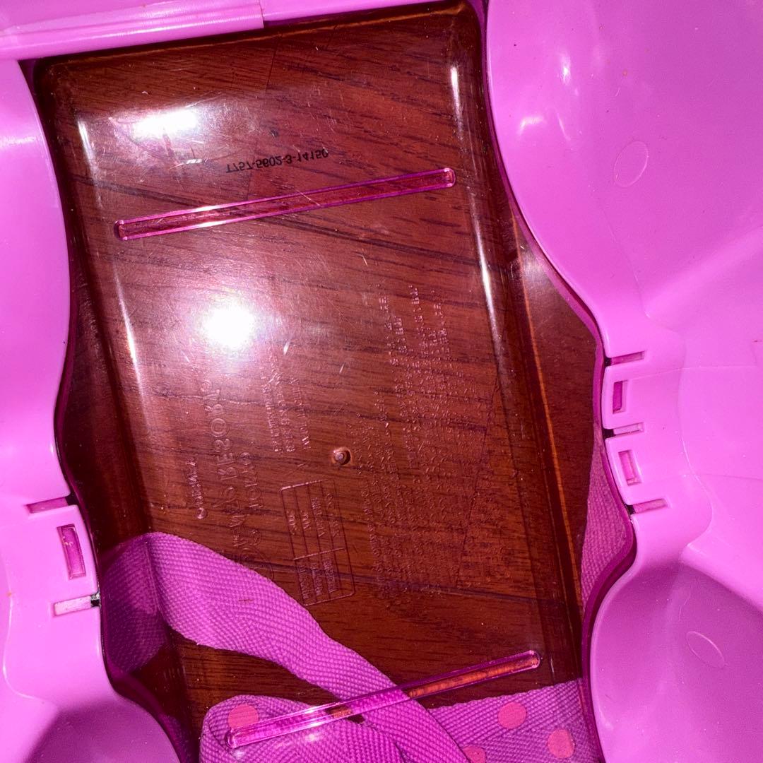 ディズニー ミニー デイジー リボン ポップコーンバケット 赤 紫 セット