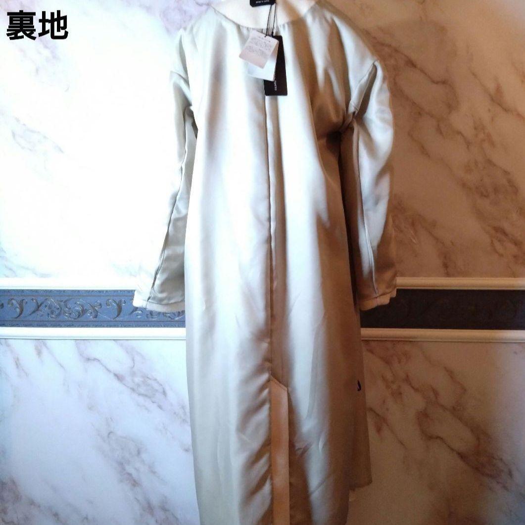 ぴたろ★UNITED TOKYO スタンドカラー2wayチェスターコート