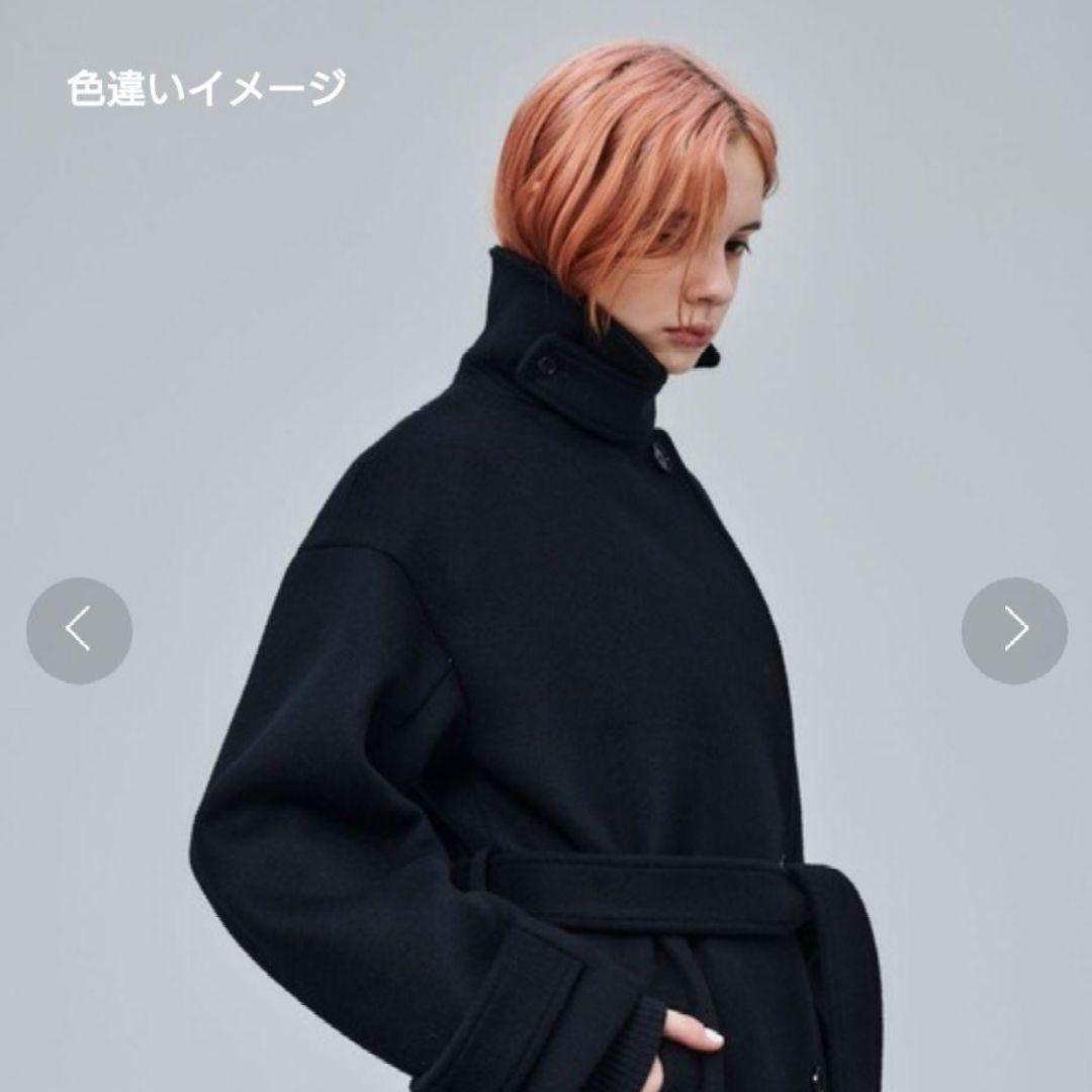 ぴたろ★UNITED TOKYO スタンドカラー2wayチェスターコート