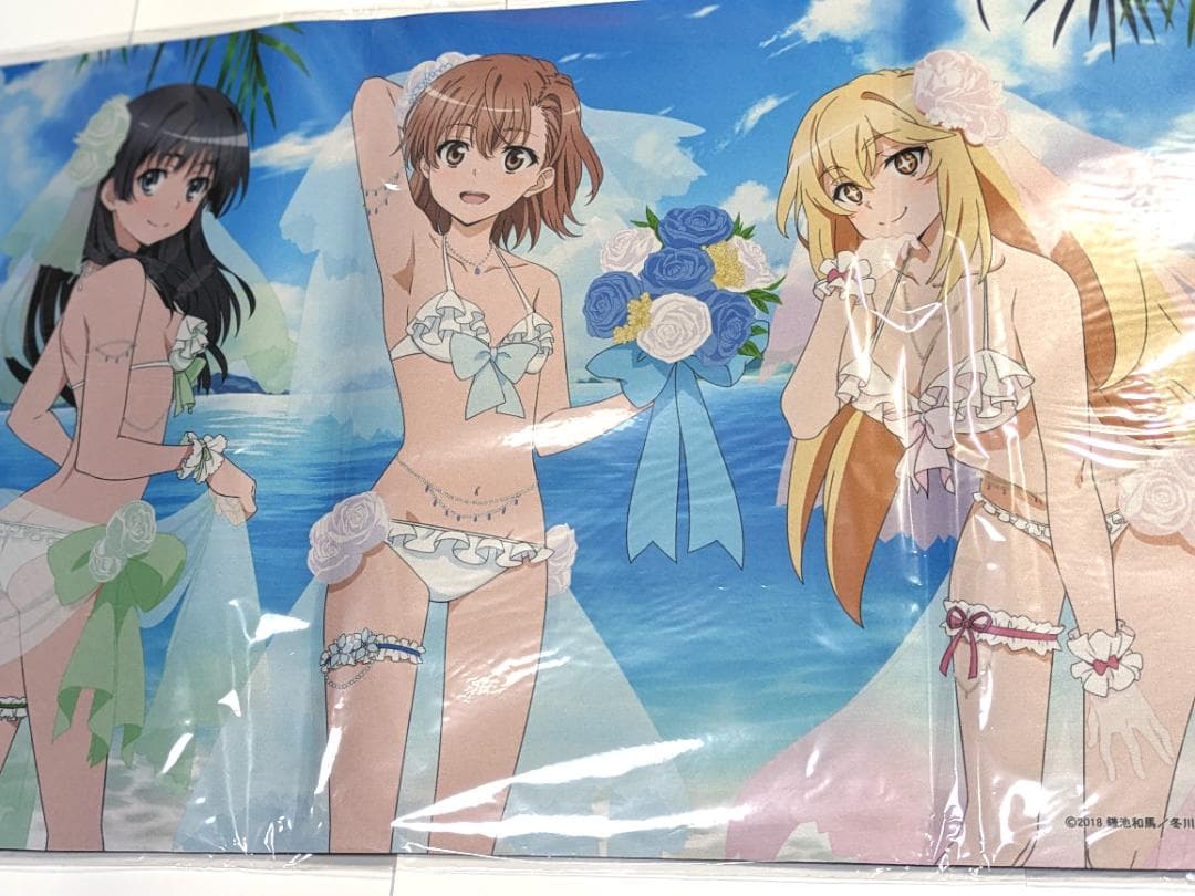 とある科学の超電磁砲T 描き下ろしウエディング水着サプライセット 美琴佐天食蜂