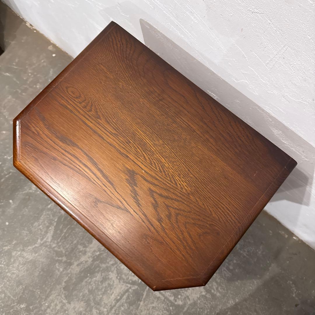 年末年始saleヴィンテージ　木製サイドテーブル　ベッドサイドテーブル