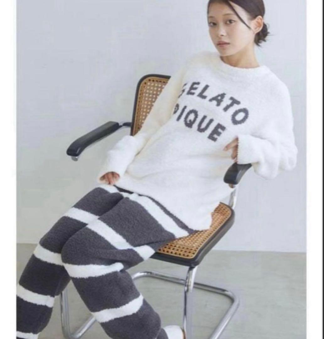 gelato piqueパウダーロゴジャガードセットアップ