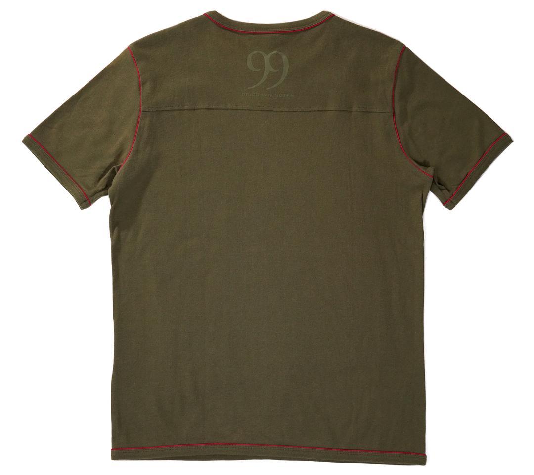 ライカ期 日本製 90s DRIES VAN NOTEN パイピング Tシャツ