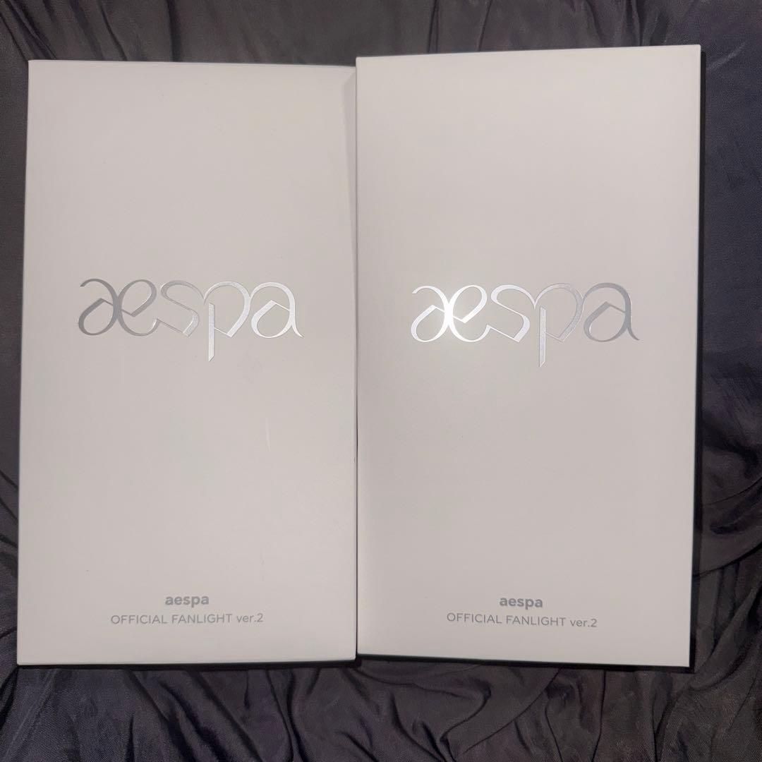 【本日のみセール⭐】 aespa OFFICIAL FANLIGHT ver.2