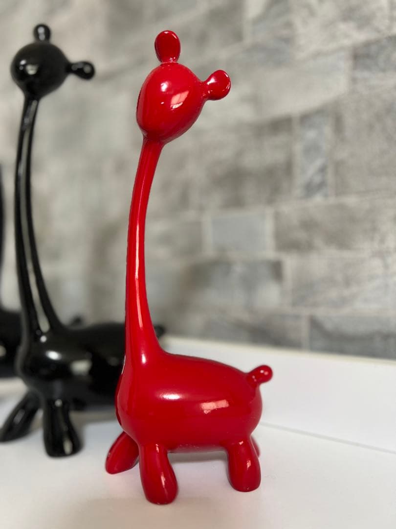 キリン　飾り　インテリア　3個セット