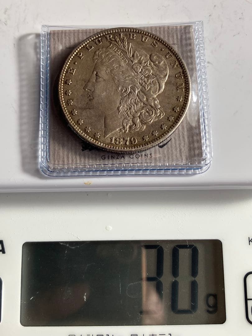 モルガンダラー銀貨　1879年 ミントマークO アメリカ銀貨