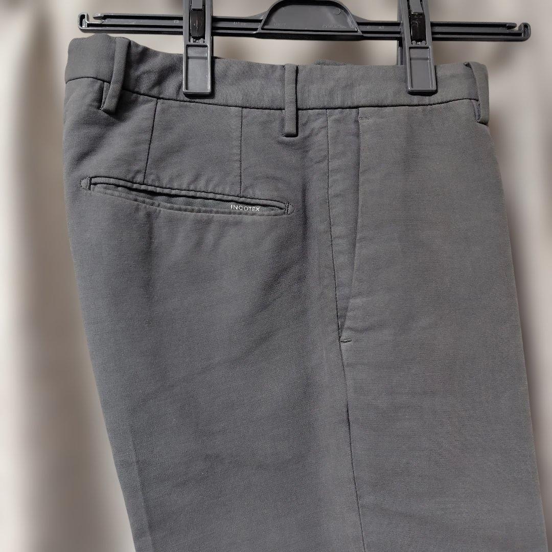 【美品】インコテックス　DOESKIN　2024AW　サイズ42　グレー