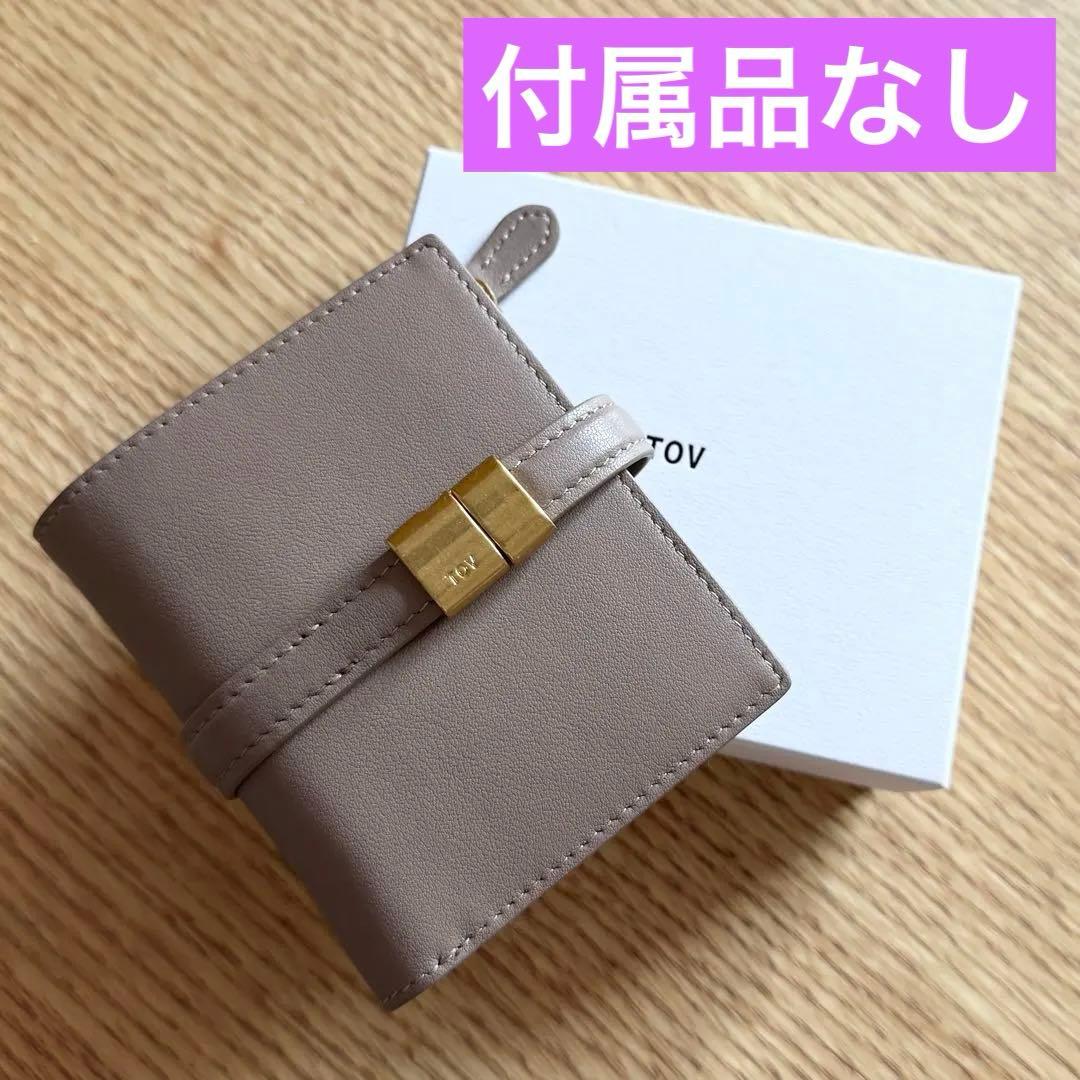 tov 二つ折り財布　レザー　本革