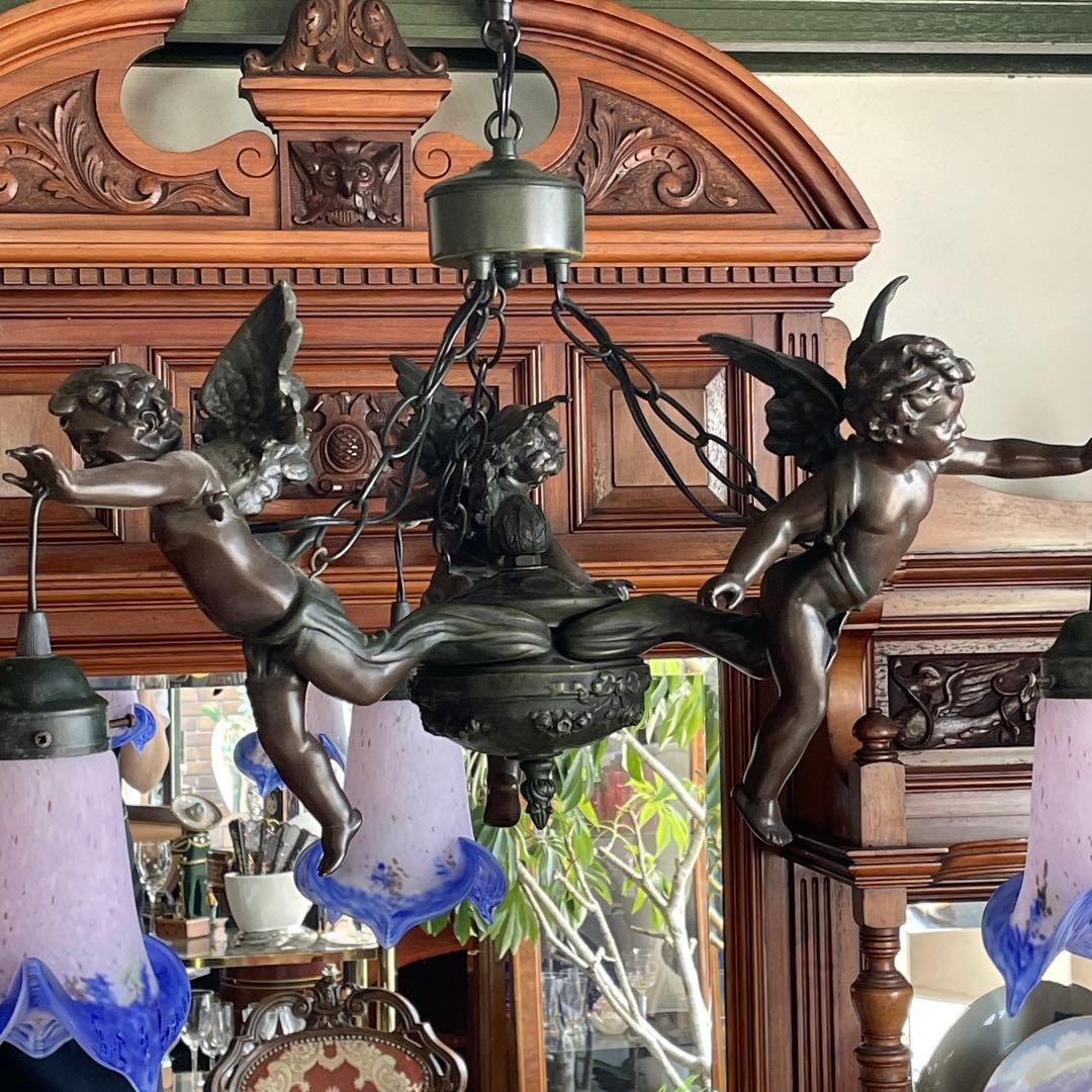 r178 エンジェルペンダント3灯ランプ クラシックの雰囲気が素敵な照明