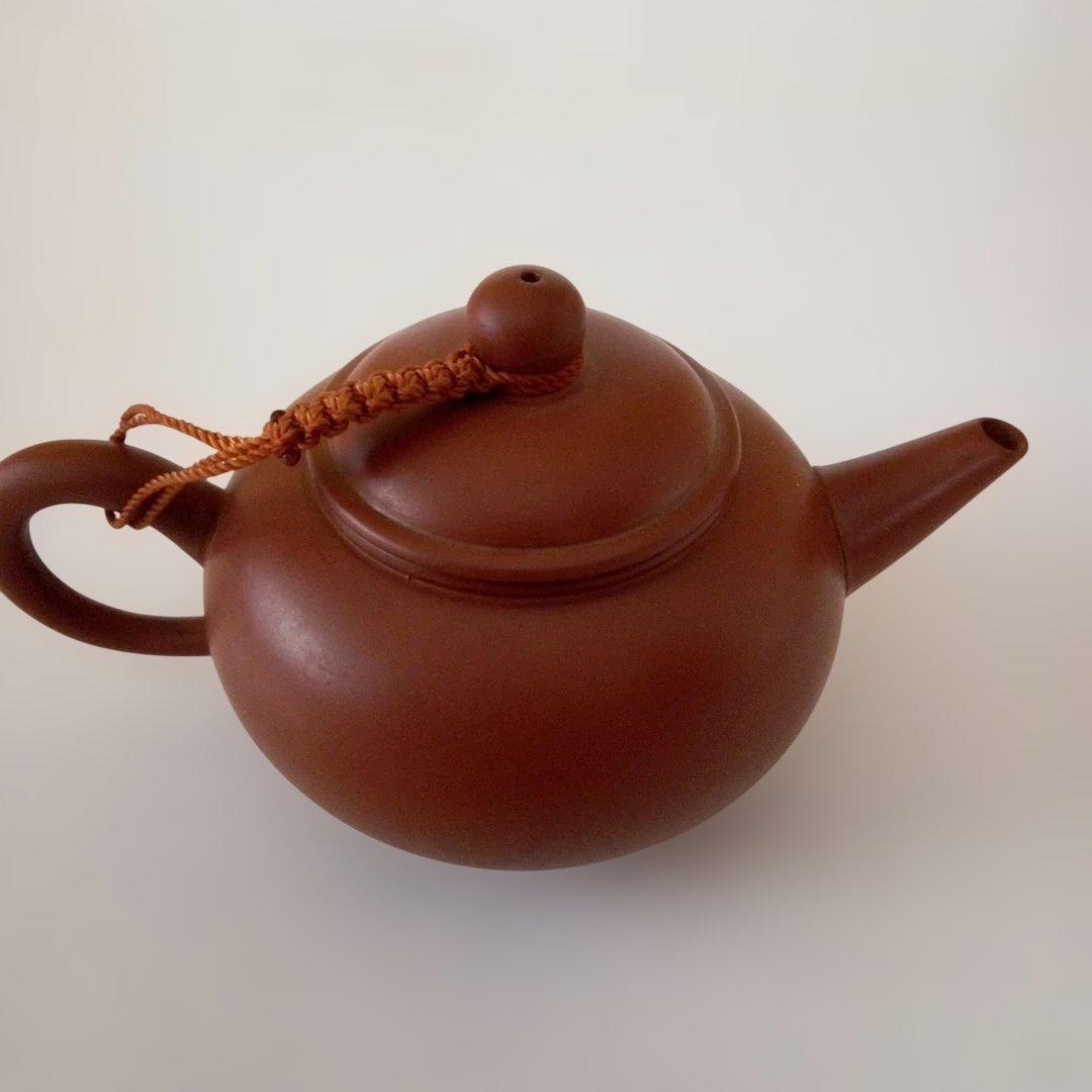 中国古玩　朱泥　急須　茶道具