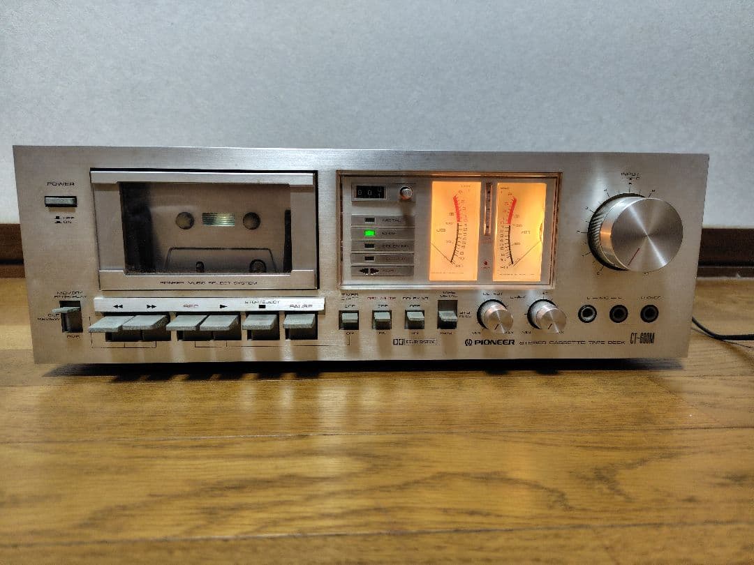 Pioneer CT-600M カセットデッキ　ジャンク
