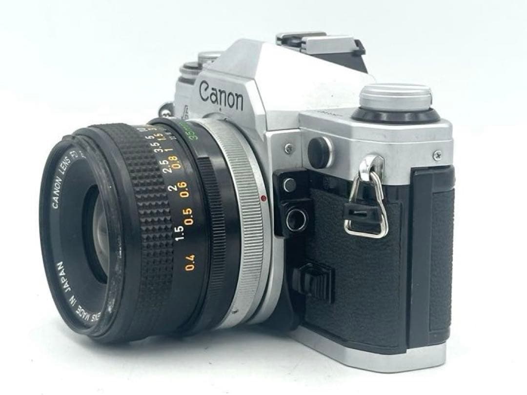 【完動品】Canon AE-1 + FD 35mmf3.5 フィルム 一眼レフ
