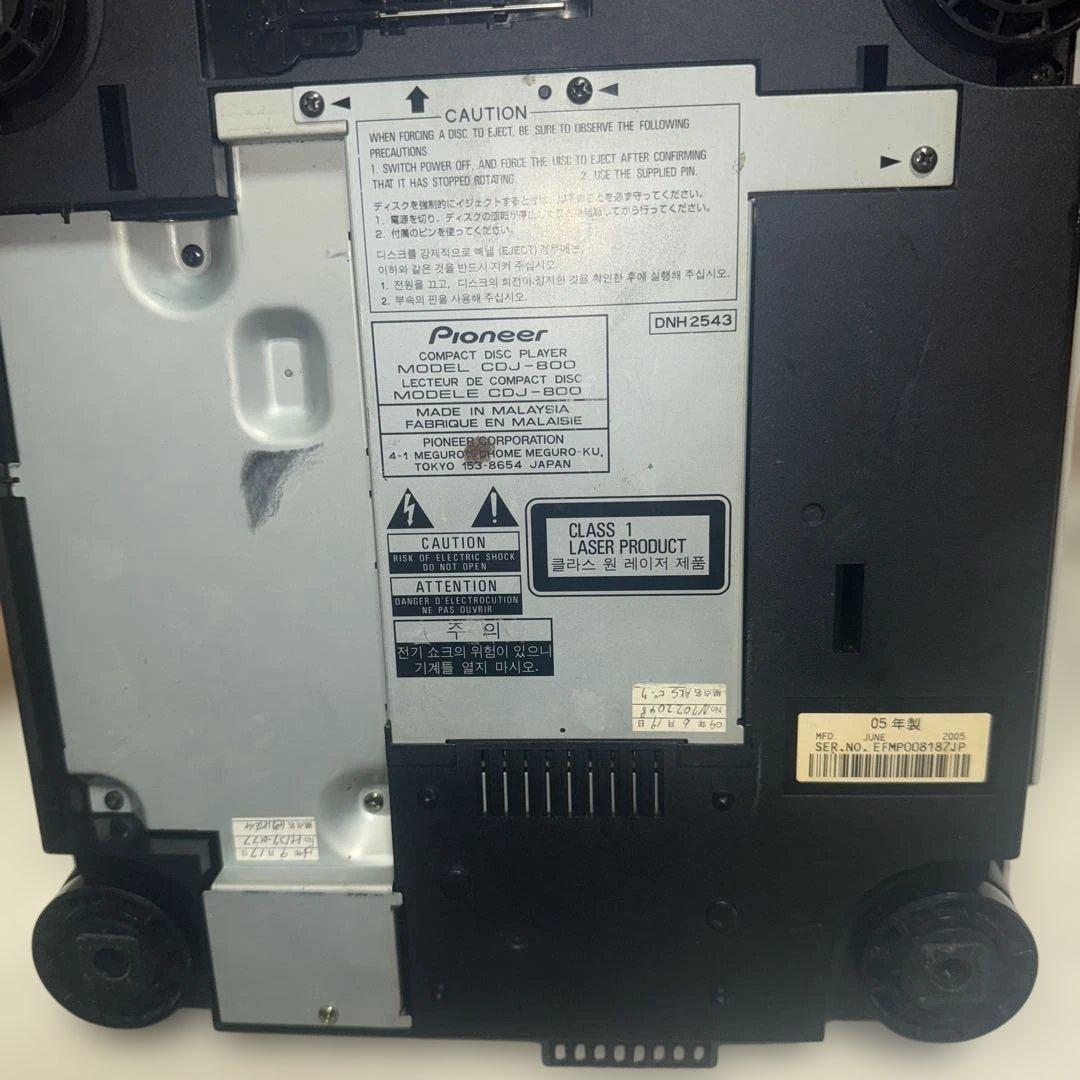 【DJ】Pioneer CDJ-800《動作確済み》