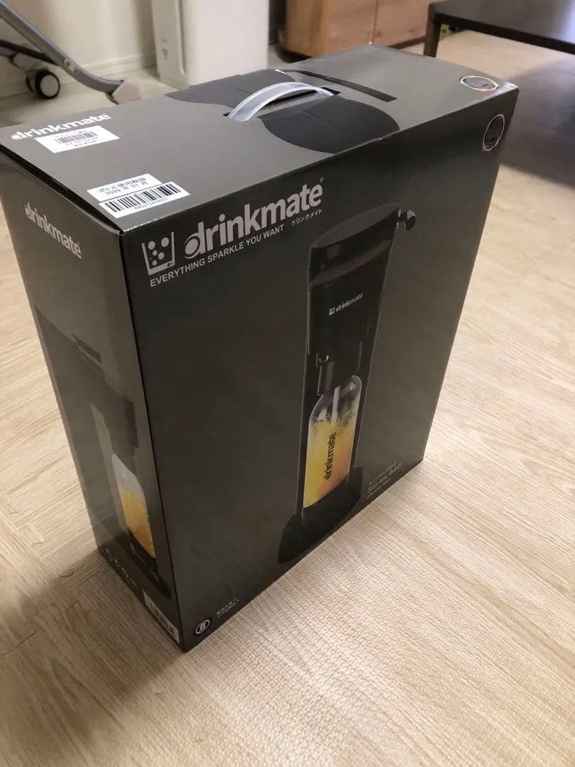 【新品未開封】drinkmate シリーズ640 Black 炭酸水メーカー