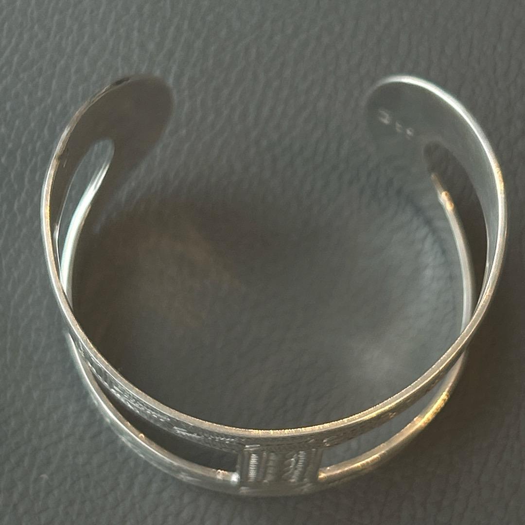 トゥアレグシルバー　ワイドバングル　トゥアレグ　Touareg④