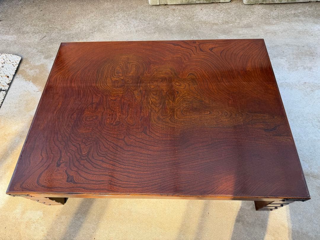 アンティーク 座卓 和家具 木製 ローテーブル 古民具 民芸調 和モダン 座敷机