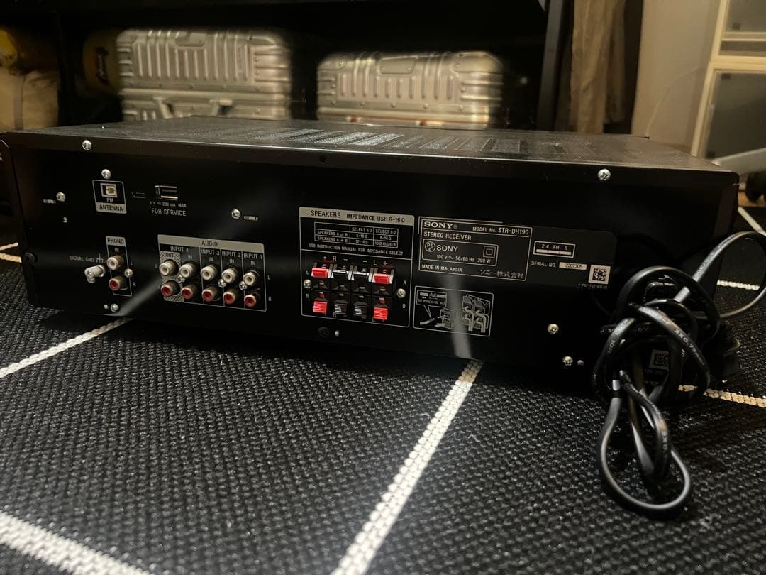 SONY Bluetooth対応 ソニー STR-DH190 ステレオアンプ