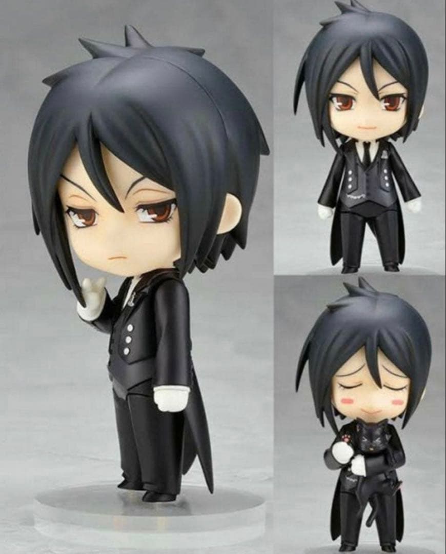 黒執事　ねんどろいど　セバスチャン　フィギュア　黒猫　悪魔