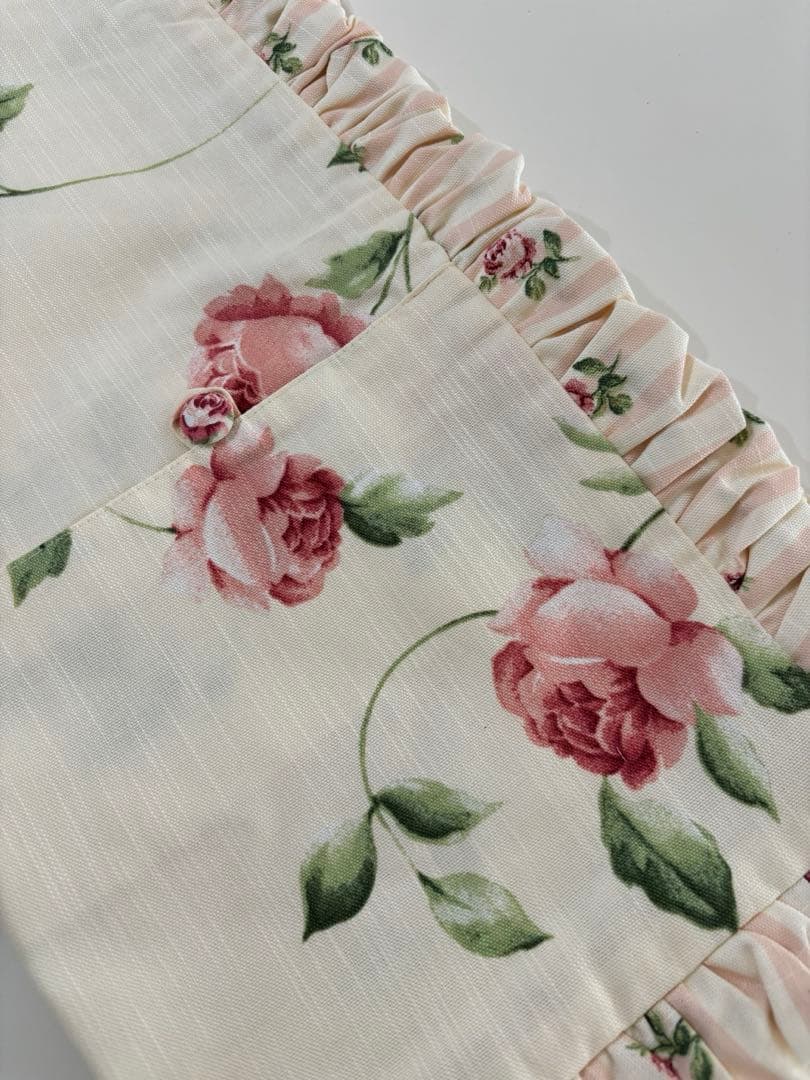 ローラアシュレイ クッションカバー　クチュールローズ