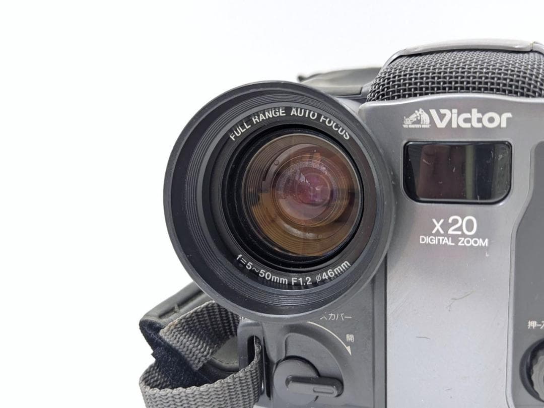 VHS-Cテープのダビングに！Victor ビデオカメラ GR-EX7