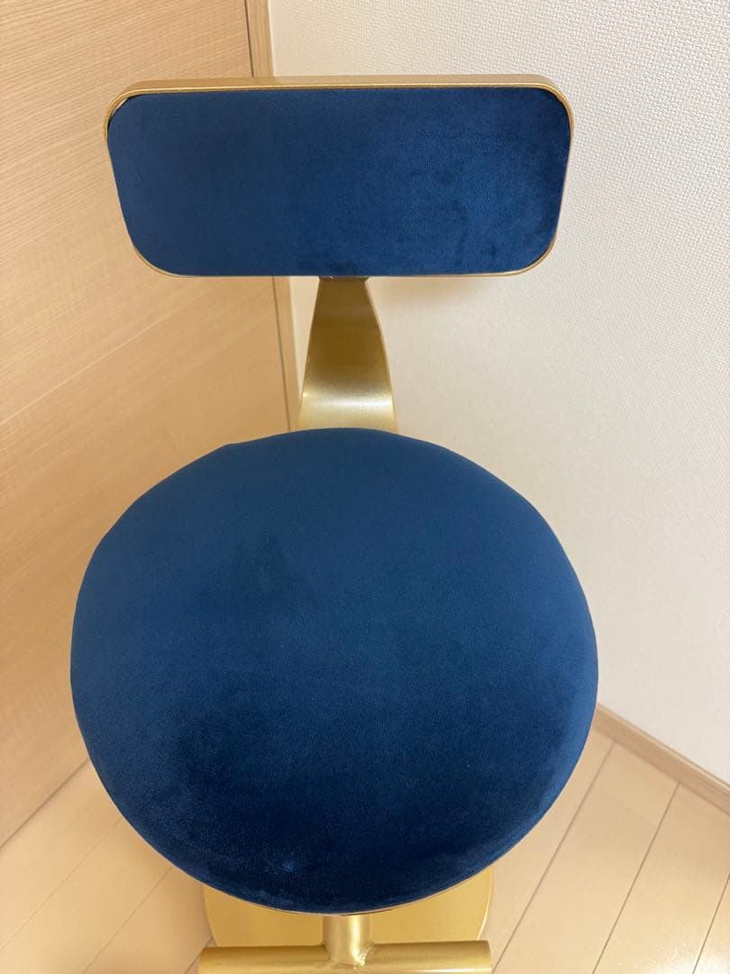 カウンターチェア　バースツール　バーチェア　ブルー