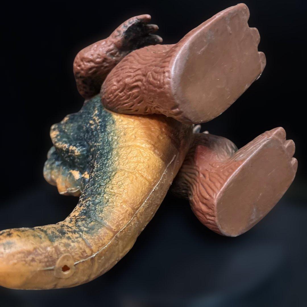 ゴジラ ソフビ パチ ポリ 当時物 ジャイアントゴジラ ブルマァク 昭和レトロ