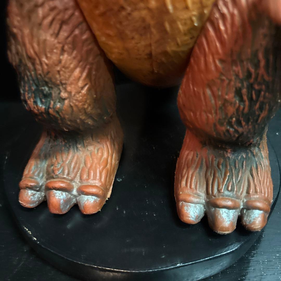 ゴジラ ソフビ パチ ポリ 当時物 ジャイアントゴジラ ブルマァク 昭和レトロ