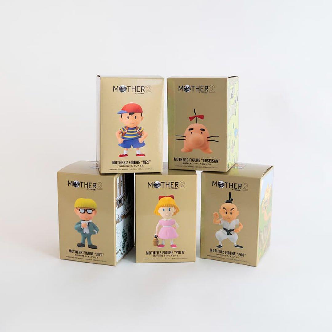 MOTHER2 GOLD フィギュアBOX 5体セット EarthBound