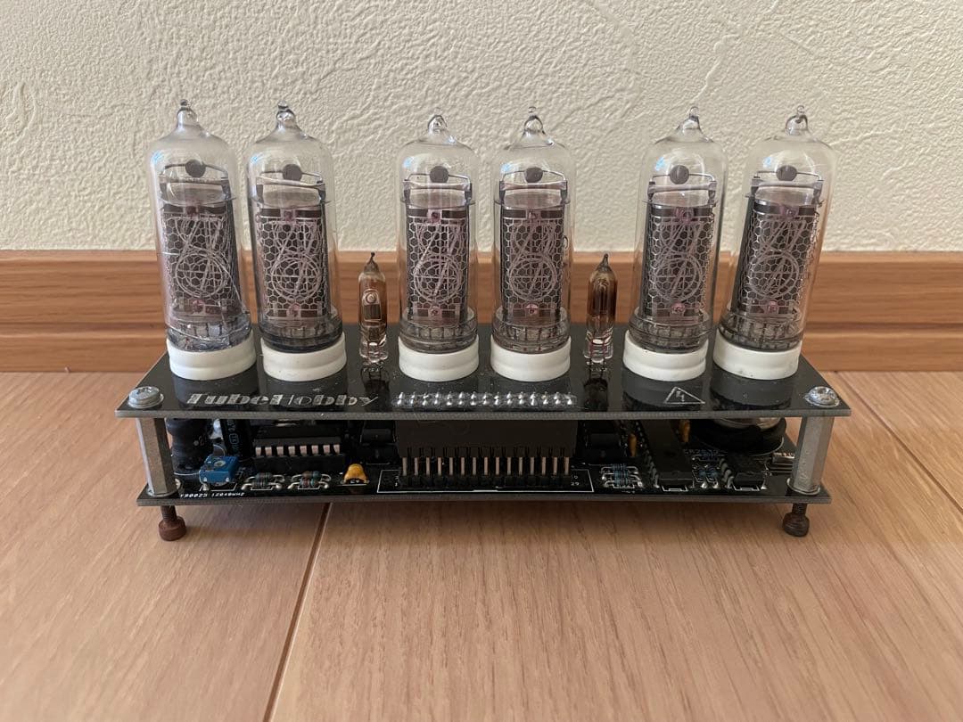 【ジャンク】ニキシー管時計