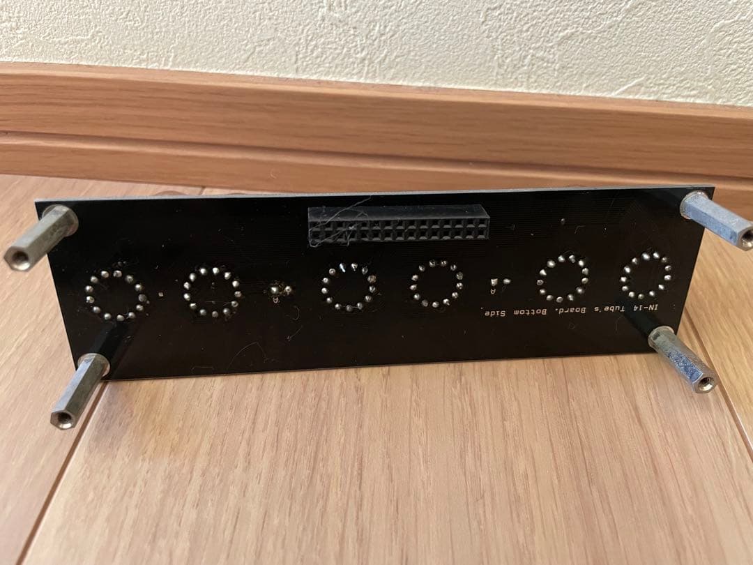 【ジャンク】ニキシー管時計