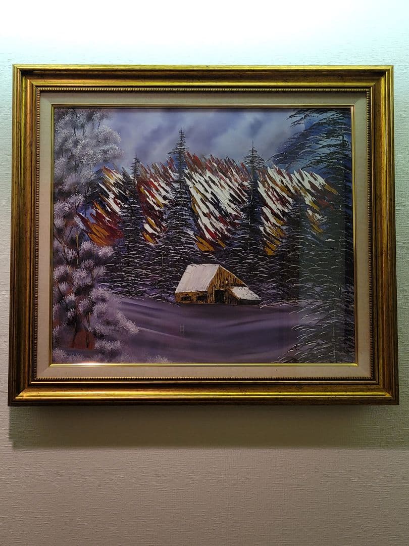 絵画 Winter  in pastel