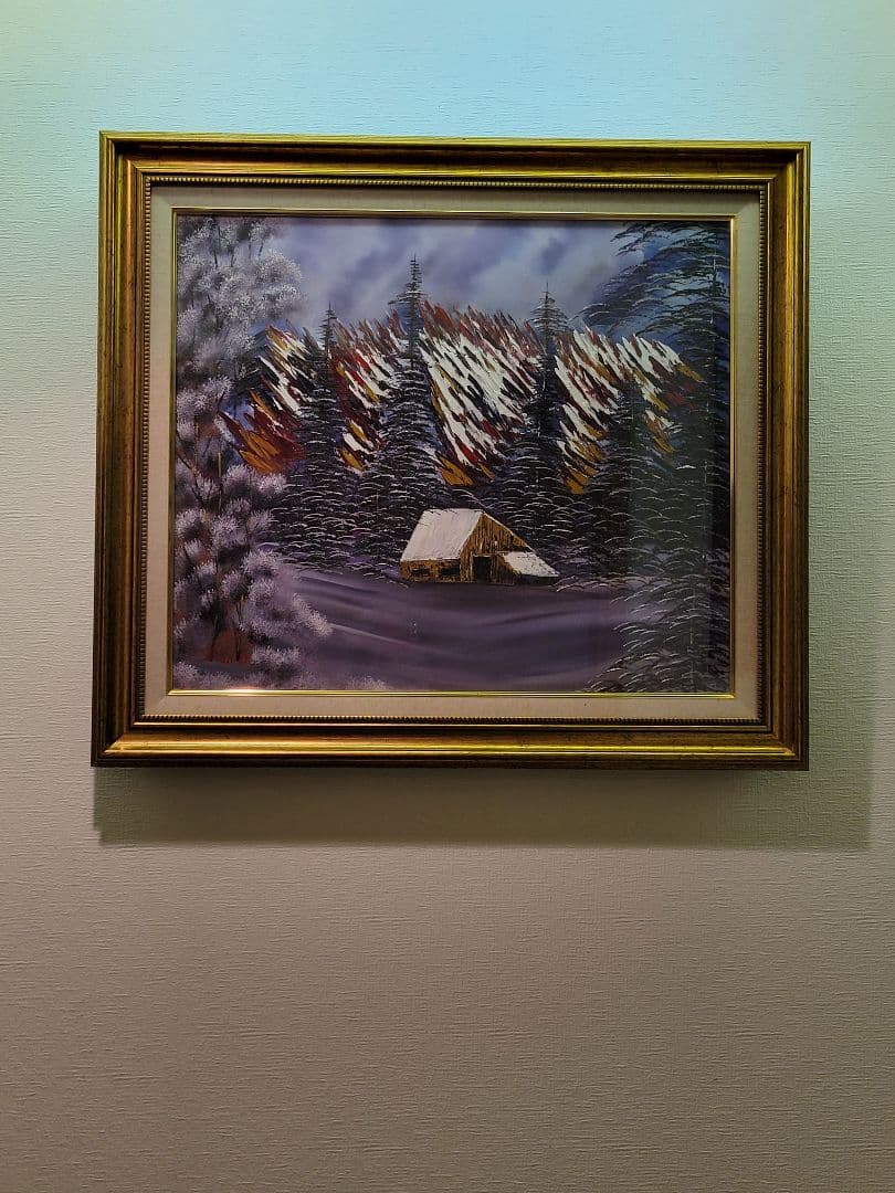 絵画 Winter  in pastel