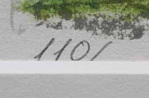 荻須高徳 【ル・ポンヌフ】 リトグラフ