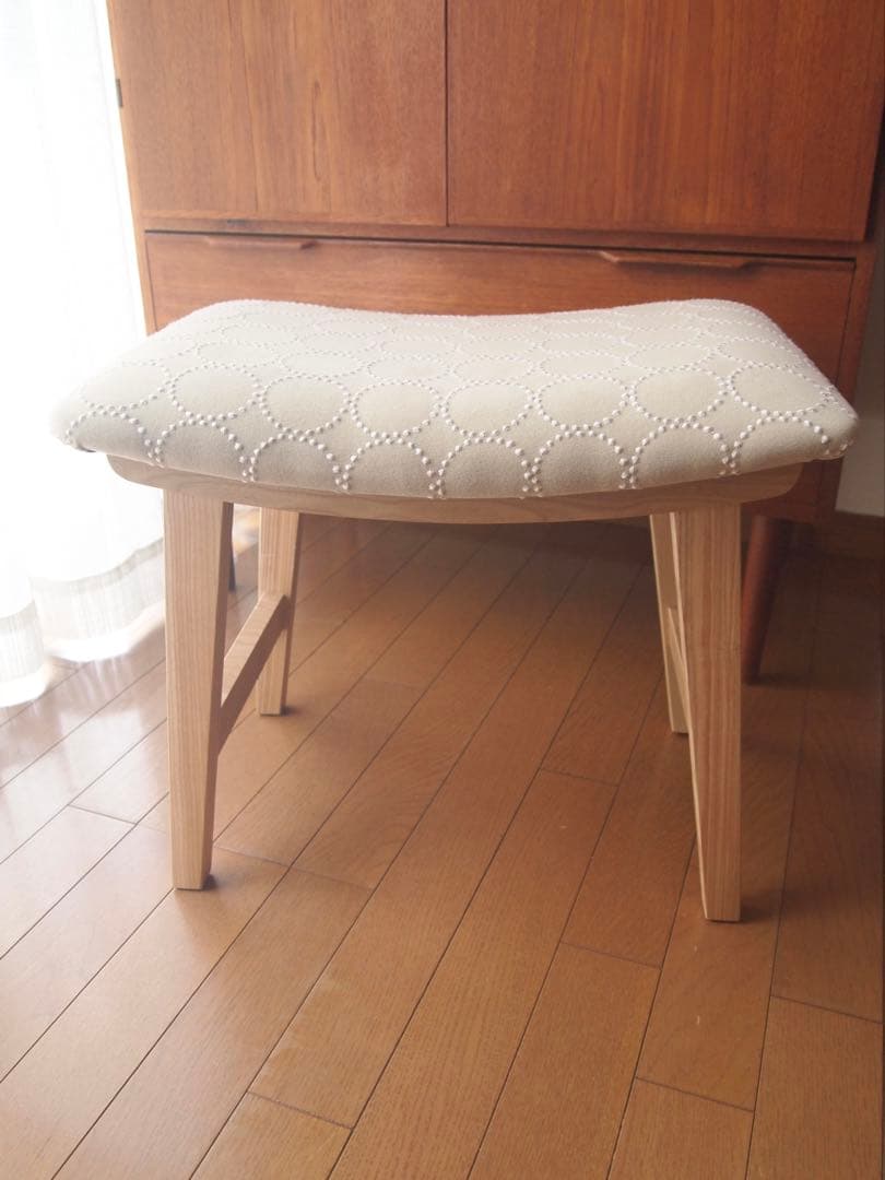 pさん専用 ミナペルホネン ハンドメイド トロペスツール 2脚セット 生地 椅子