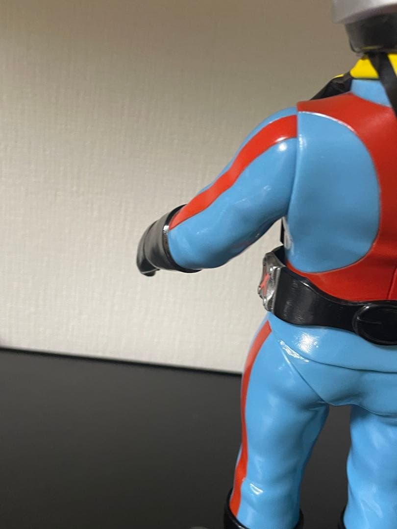 仮面ライダーX 新色 メディコムトイ ソフビ 面取れ マスク取れ フィギュア