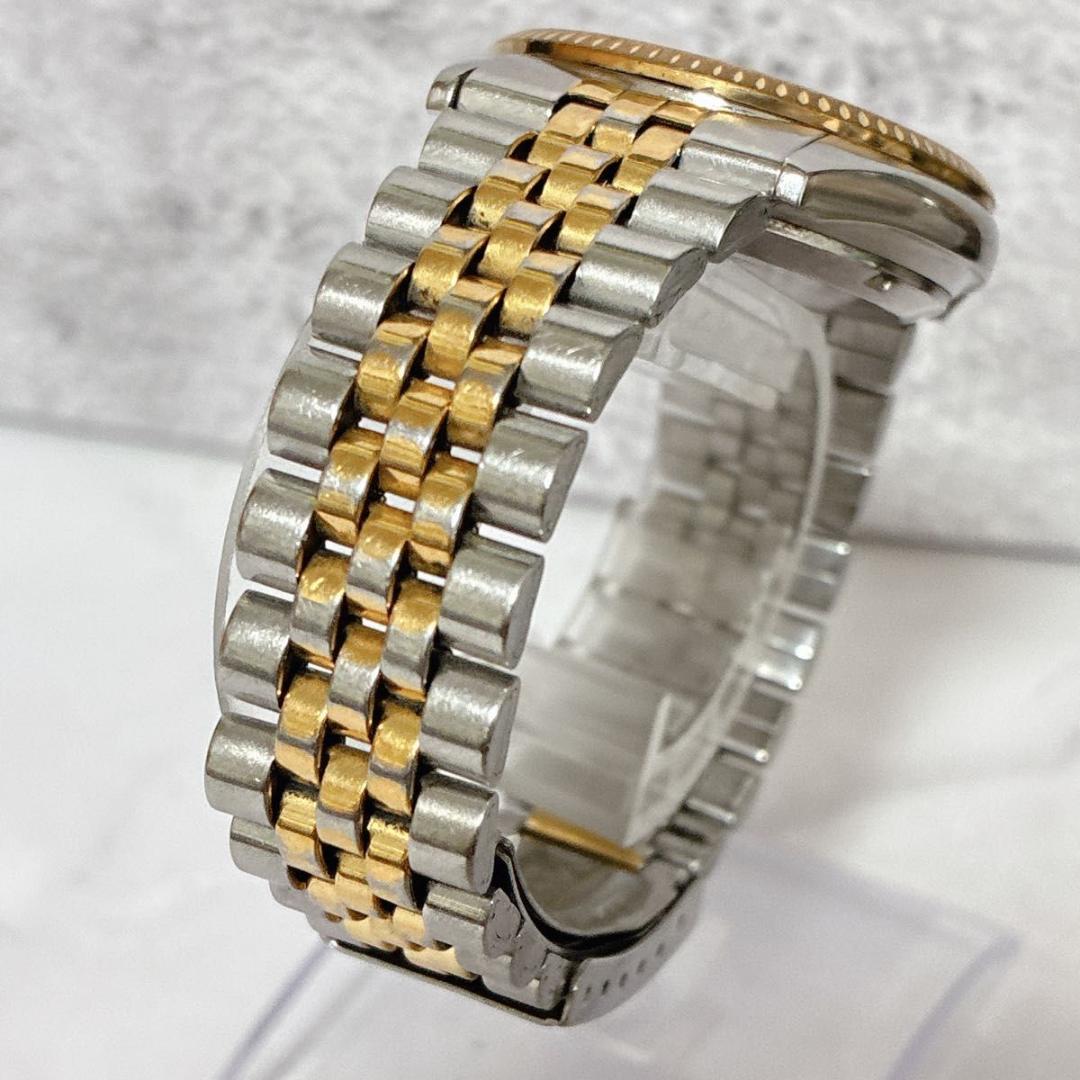 SEIKO5 7S26 セイコーファイブ 腕時計 自動巻き デイデイト ゴールド