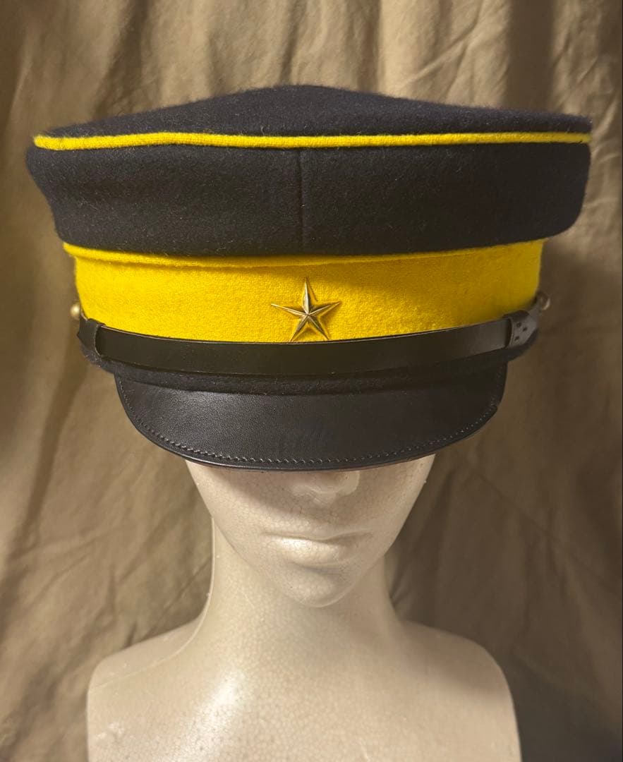 絶版貴重品　でくの房　明治陸軍　明治十九年式軍帽（二種帽）日本軍軍帽