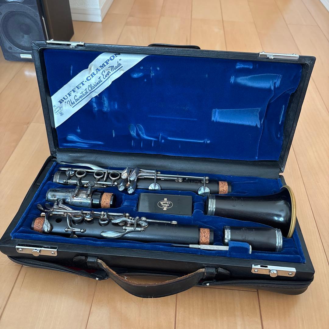 木製クラリネット BUFFET CRAMPONケース付き